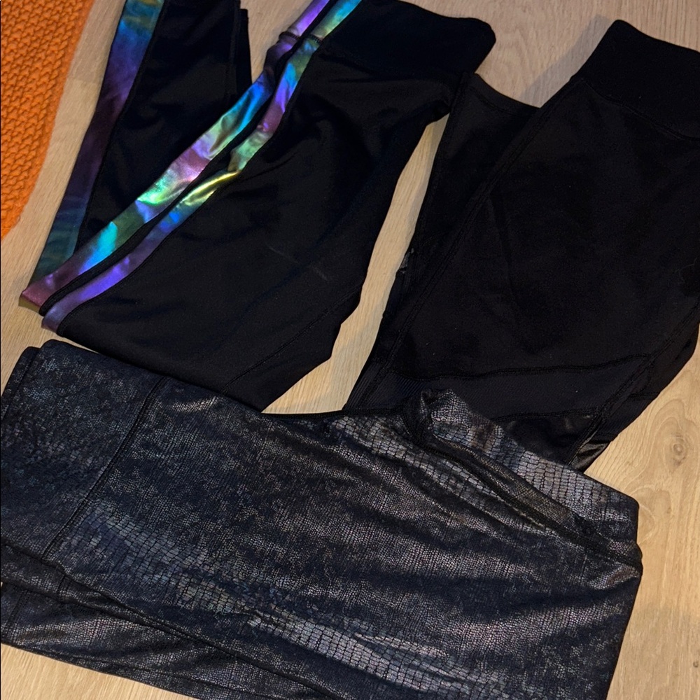 Cut the Frill leggings lot of 3